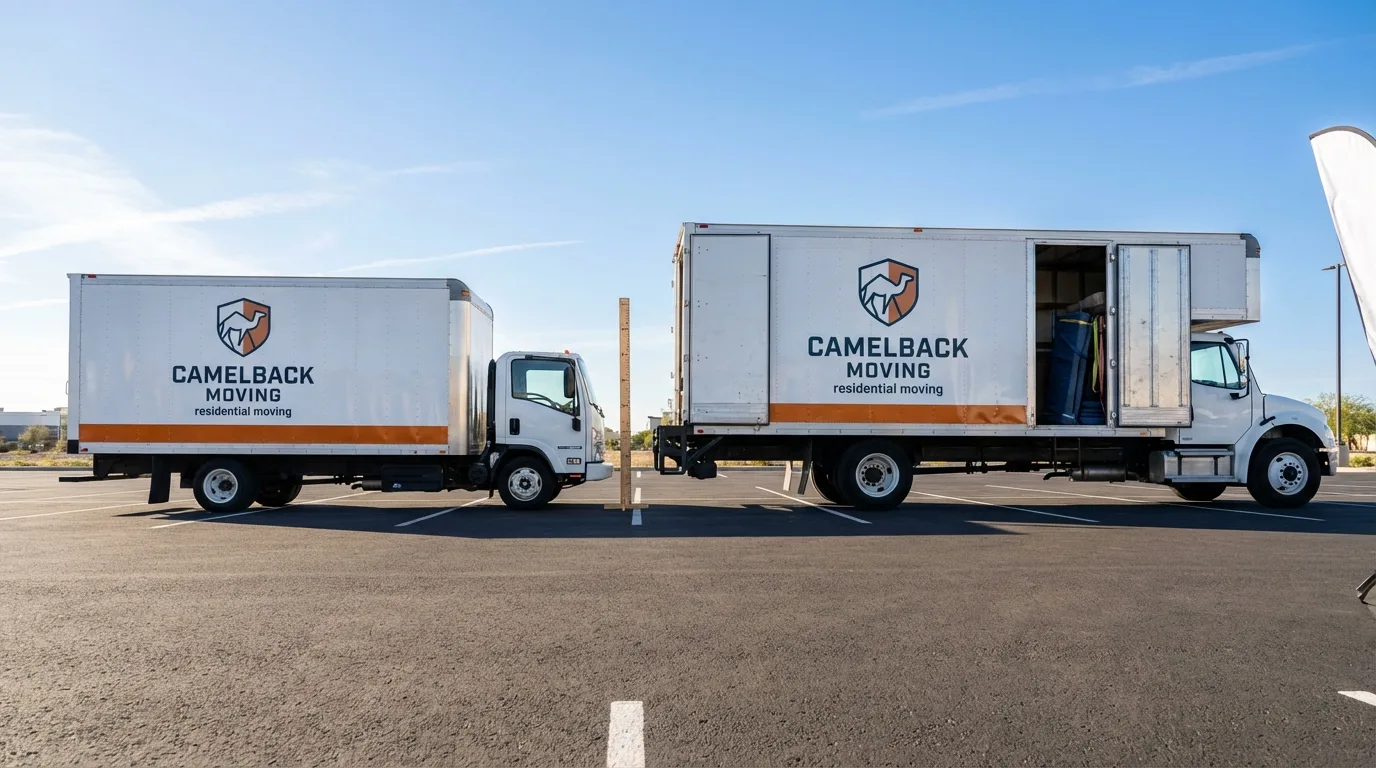 Moving truck size capacity guide in Mifflintown